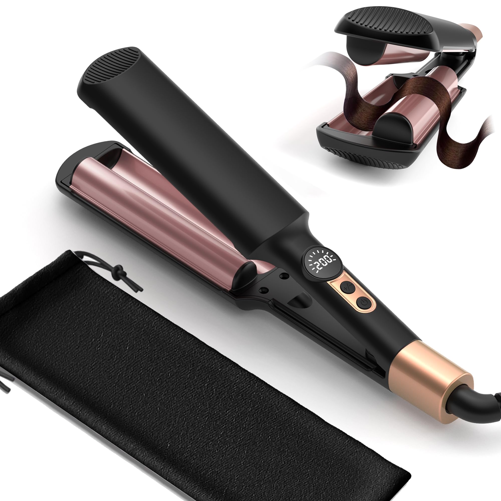 Mini Curling Lightweight Curling Iron Mini Hair Waver Crimper