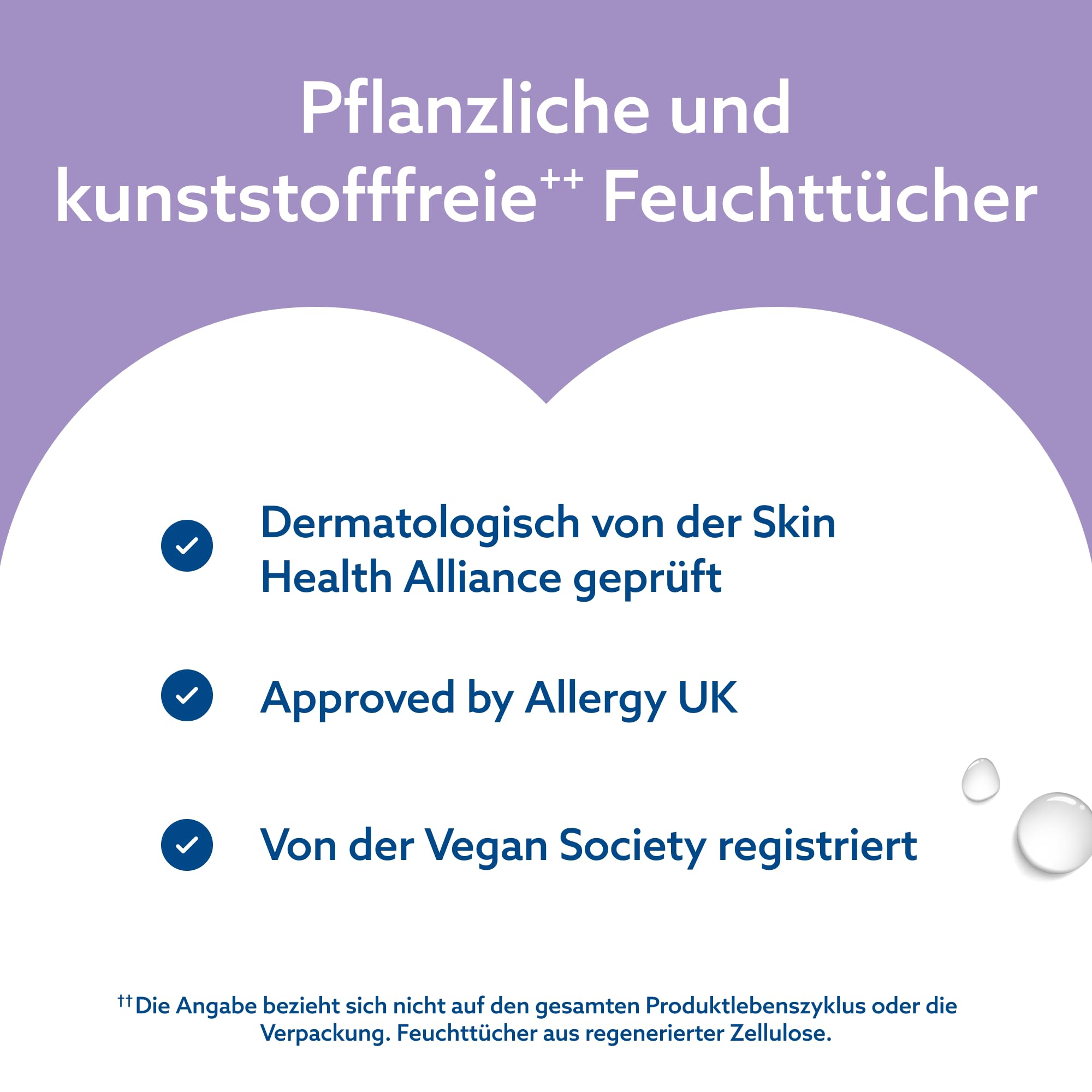 WaterWipes Sensitive+ Soothing Clean Wipes, Beruhigende Tücher, 720 Stück (12 Packungen), 3-in-1-Reinigung, Pflege, Beruhigung, 99% Wasser mit Pflanzenextrakt, parfümfreie Babyfeuchttücher
