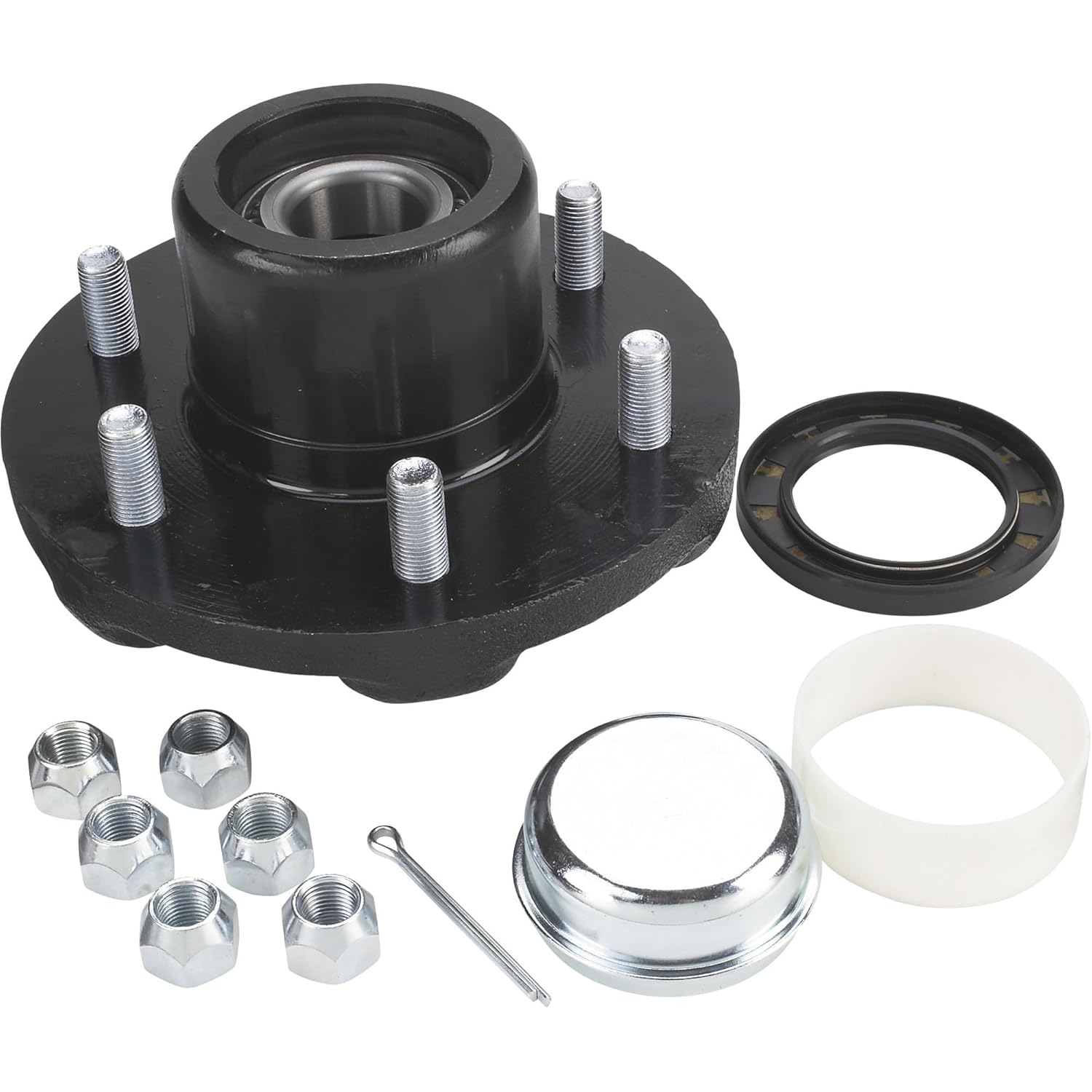 Ultra-Tow High Speed Hub - 6 on 5 1/2in. 2750-Lb. Capacity, Single