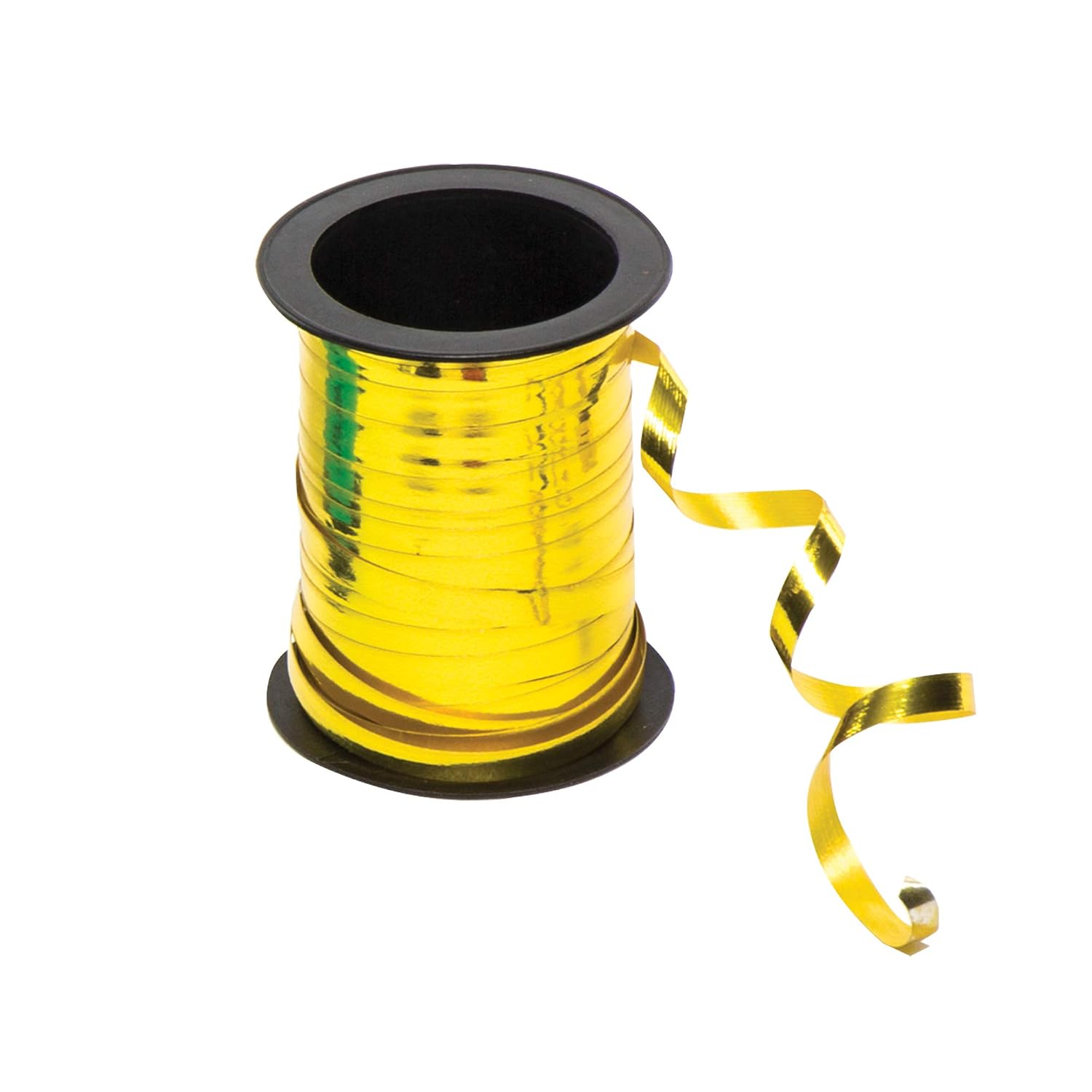 Baker Ross Metallic Foil Ribbon - Pack of 4 reels, Craft Ribbon for Arts and Crafts (AC263), Metallic (Red, Green, Silver, Gold) - Image 5