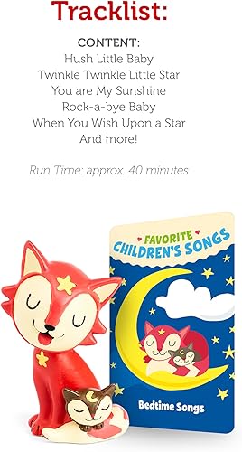 Miniatura 6 de Tonies Canciones a la hora de acostarse Reproducir audio Personaje