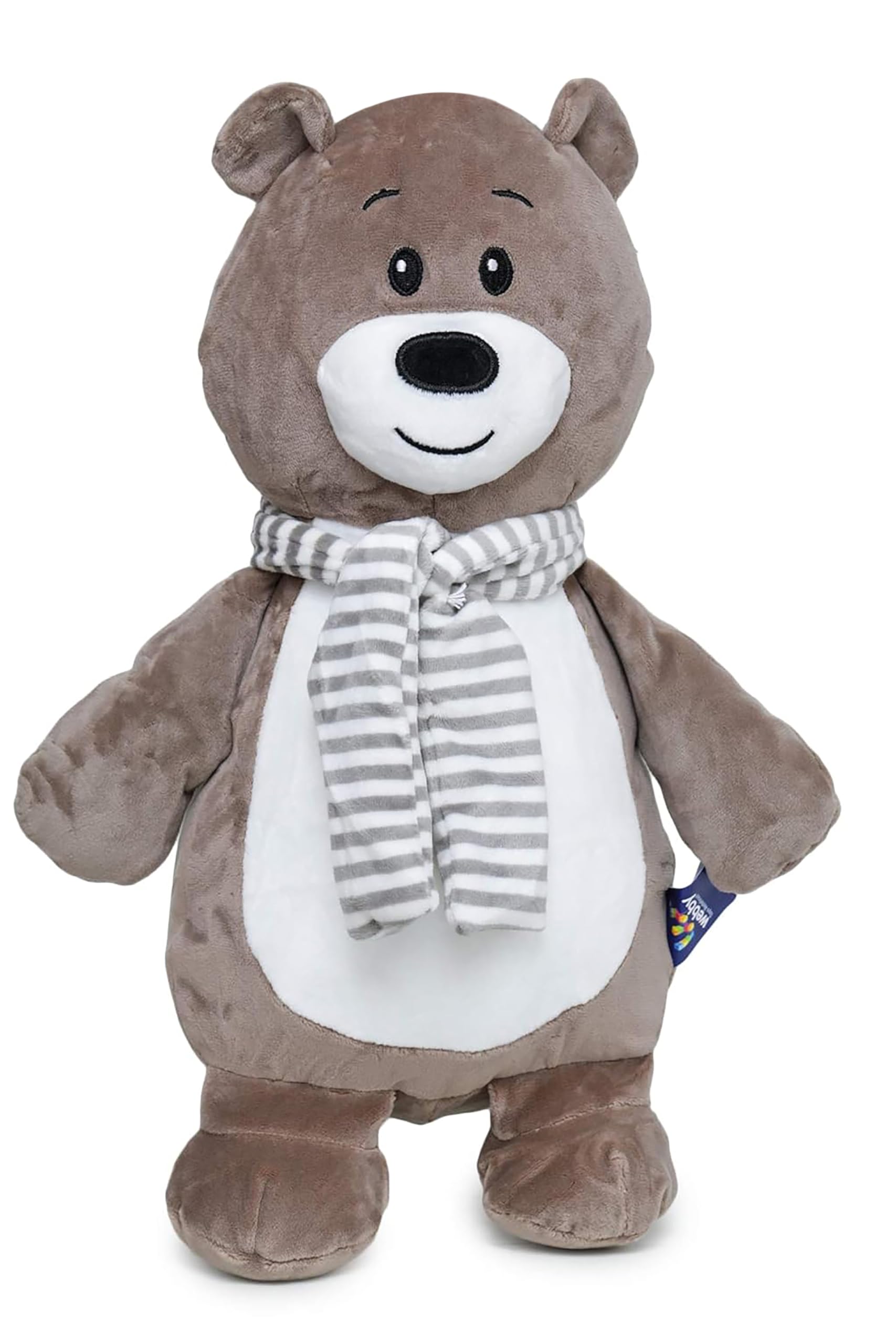 Webby Plush Panda Soft Toy | Birthday Gift | Stuffed Animal for Kids and Adults Brown (30cm)