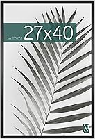 Vista 58 de MCS Studio Gallery Marco para foto rectangular de 12 x 18 pulgadas, imitación de veta de madera de color negro, para póster o impresión artística, 2