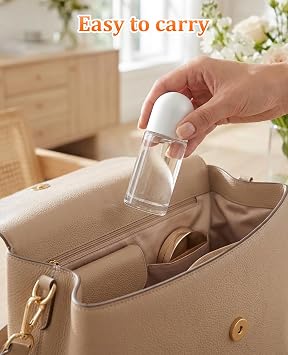 4 PCS 50ml Empty Roll on Bottles, Large Glass Rollerball Applicator, Roller Ball Container for Oil