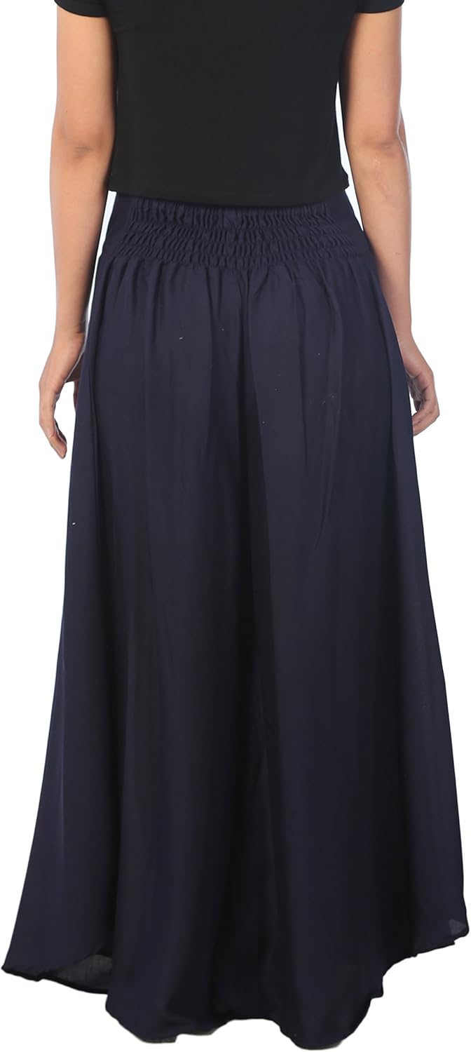 Lannaclothesdesign Palazzo Pants for Women Wide Leg Boho Harem Yoga Pants S M L XL Sizes - Image 2