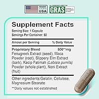 Vista 7 de IsoSensuals Tight. Pastillas de apriete vaginal – Rejuvenece y equilibra naturalmente con Maca, Kacip Fatimah y Fenogreco – 1 botella