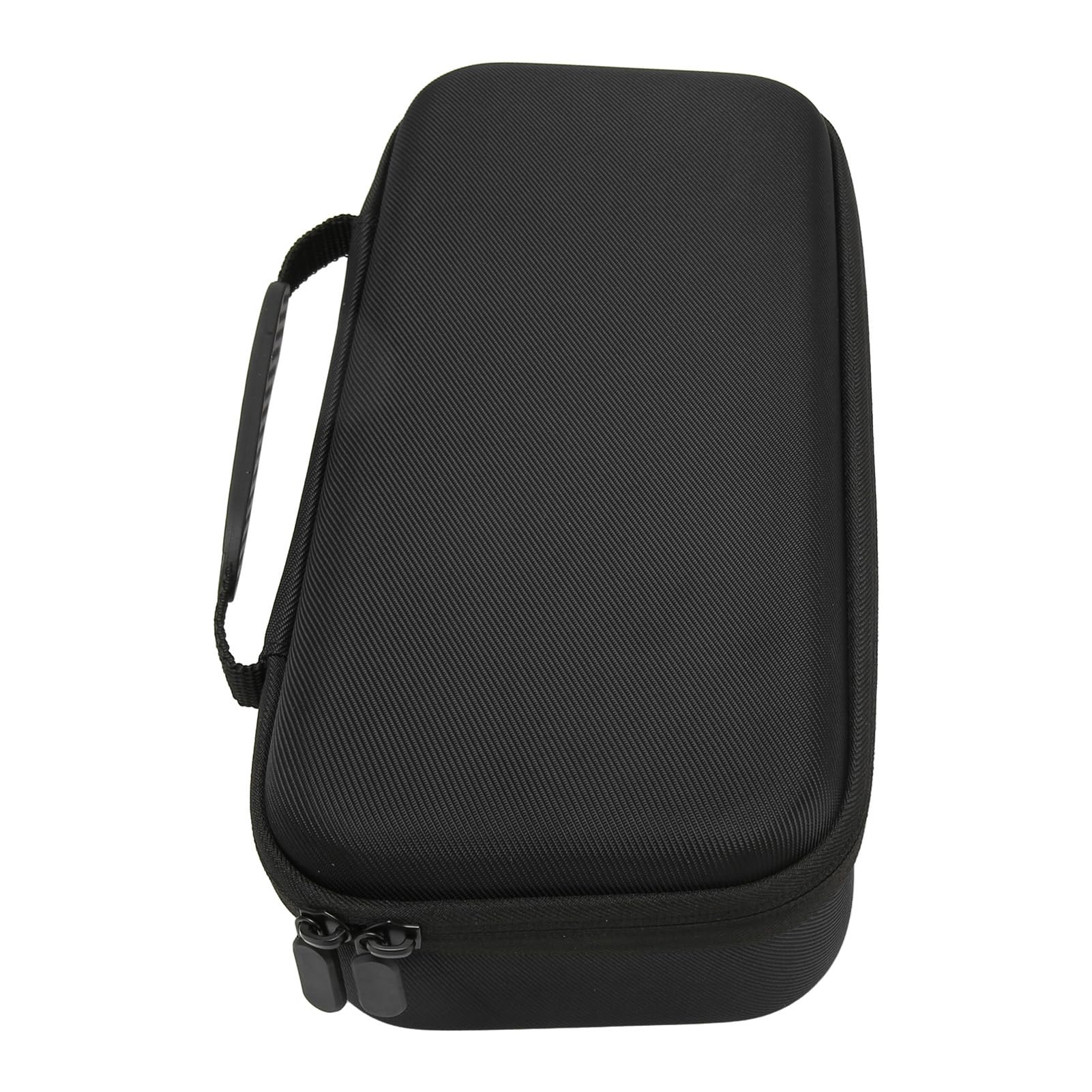 Étui de Transport pour Console Portable Steam Deck, Sac de Voyage Rigide et Protecteur avec Emplacement intégré pour Carte mémoire et Support, étui de Jeu à Fermeture éclair avec (Noire)