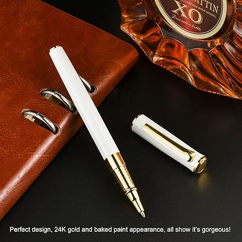 Miniatura 3 de Bolígrafo de lujo, línea de recambio negro, ancho de 0.020 in, el mejor regalo de bolígrafo de oficina para hombres y mujeres, ejecutivo