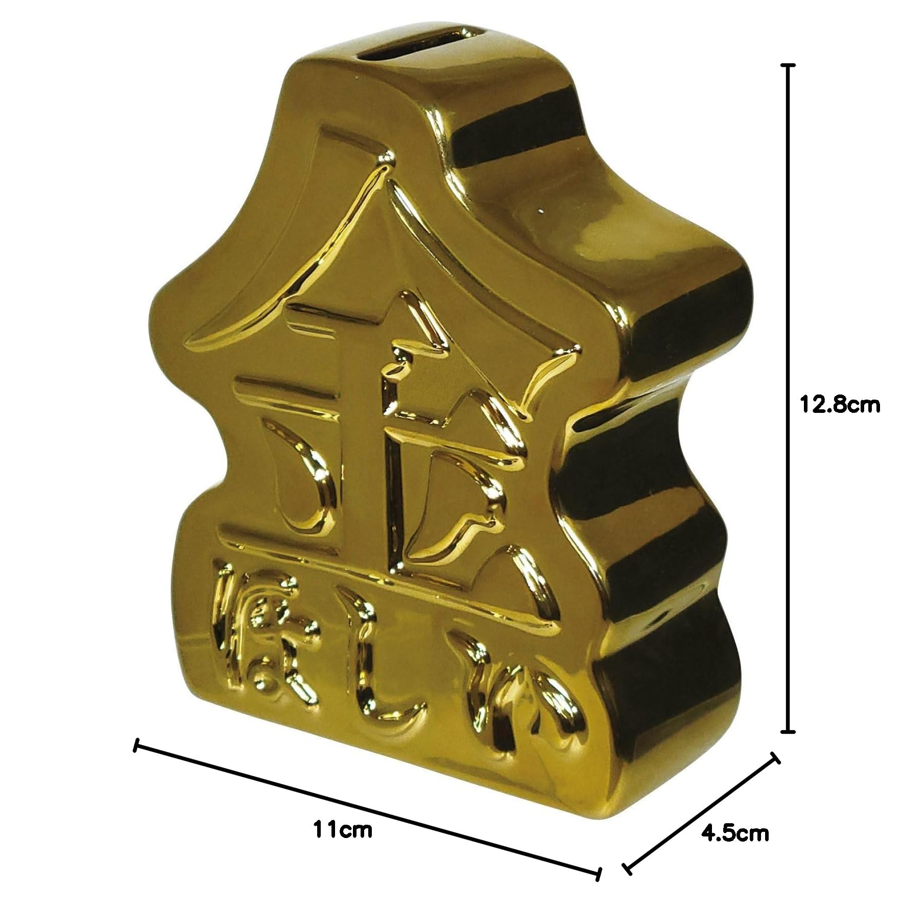 Amazon.co.jp: おもしろ雑貨 金欲しい 貯金箱 ゴールド プレゼント