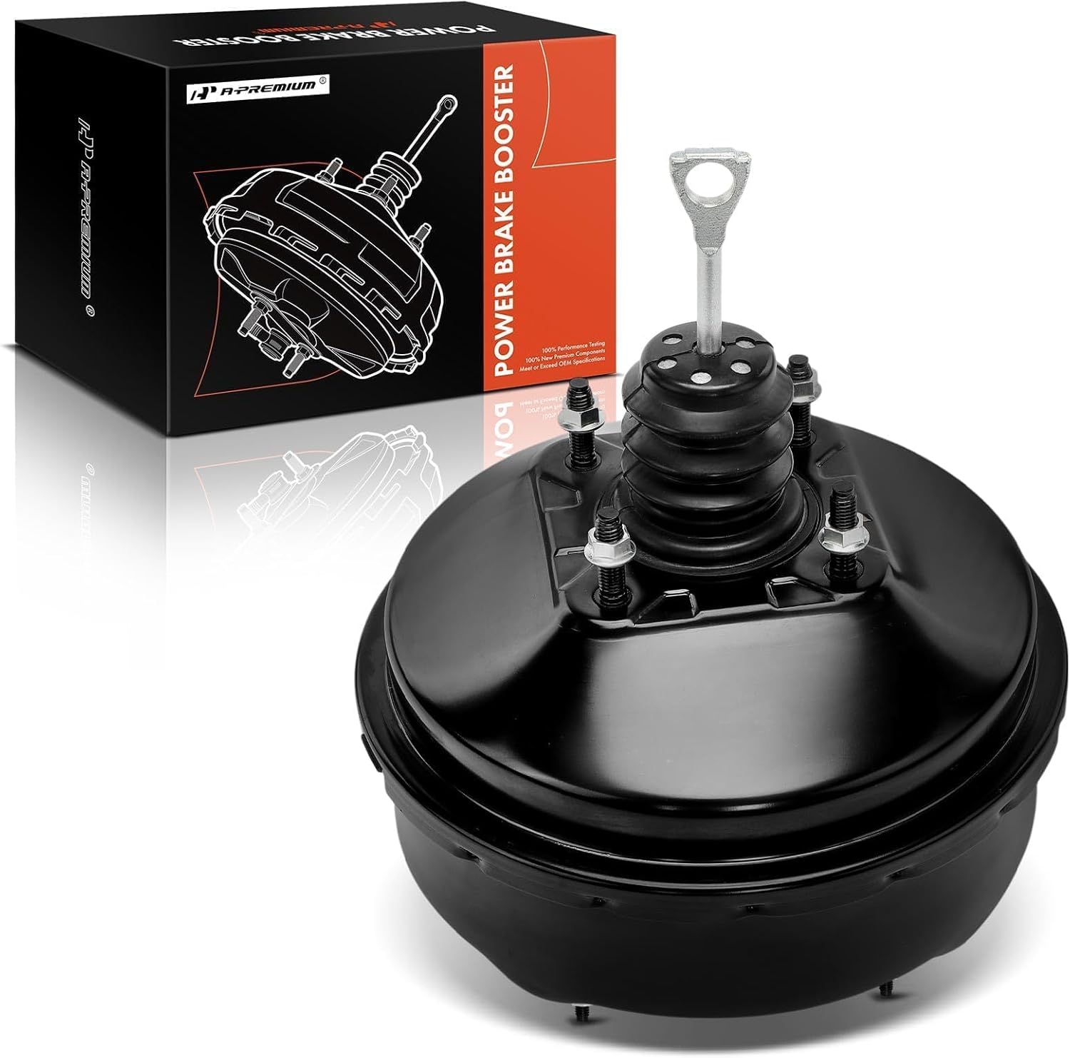 A-Premium Vacuum Power Brake Booster Compatible with Chevrolet Silverado 1500/2500/3500, Tahoe, Suburban 1500/2500, Avalanche 1500/2500 & GMC Sierra 1500/2500/3500, Yukon & Cadillac Escalade EXT