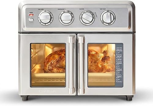 Air Fryer Toaster Oven, Artisan French-Door Design, 7 Functions