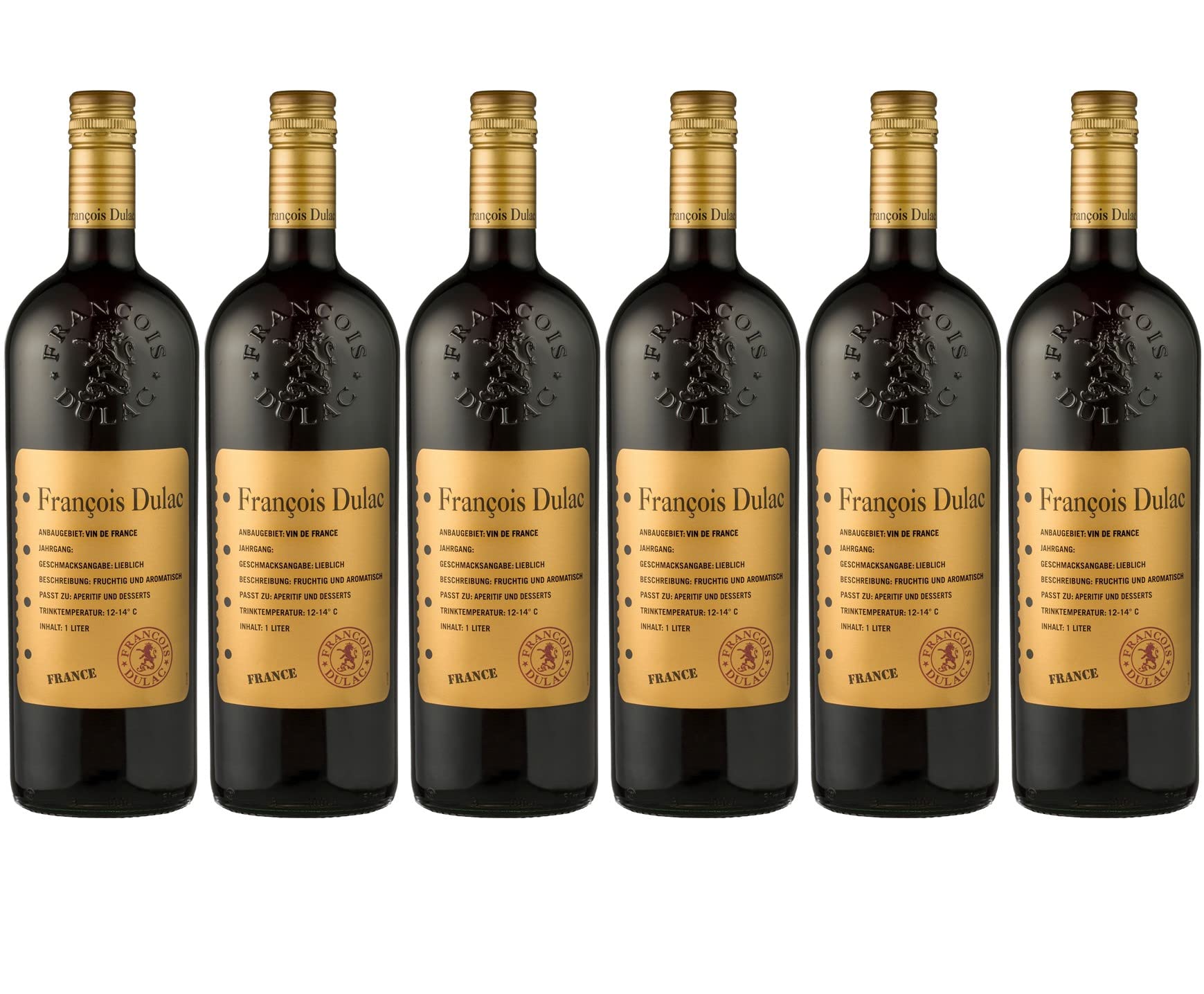 Francois Dulac - Rotwein Cuvee (6 x 1 l)