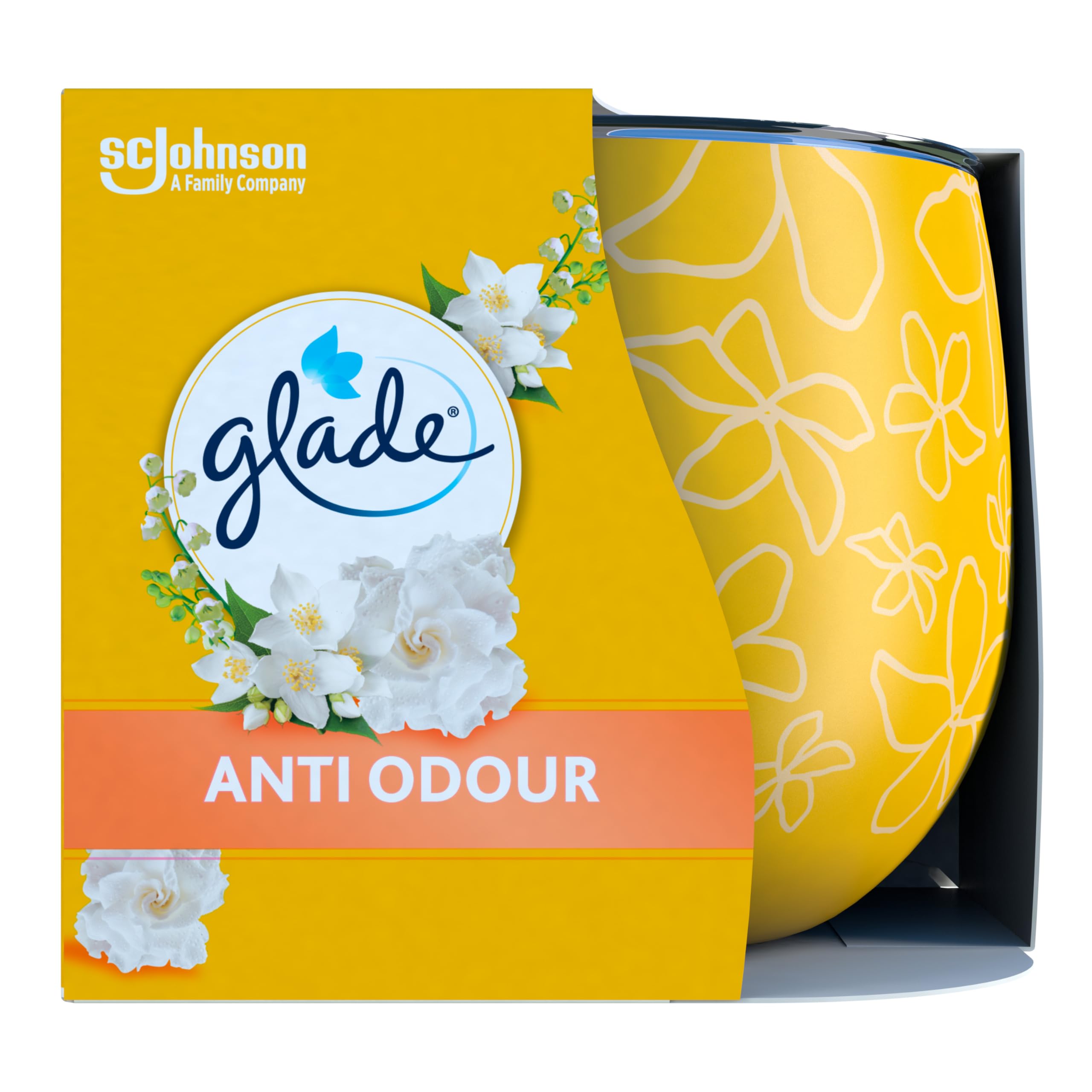 Glade Scented Candle Anti-Odour 108g