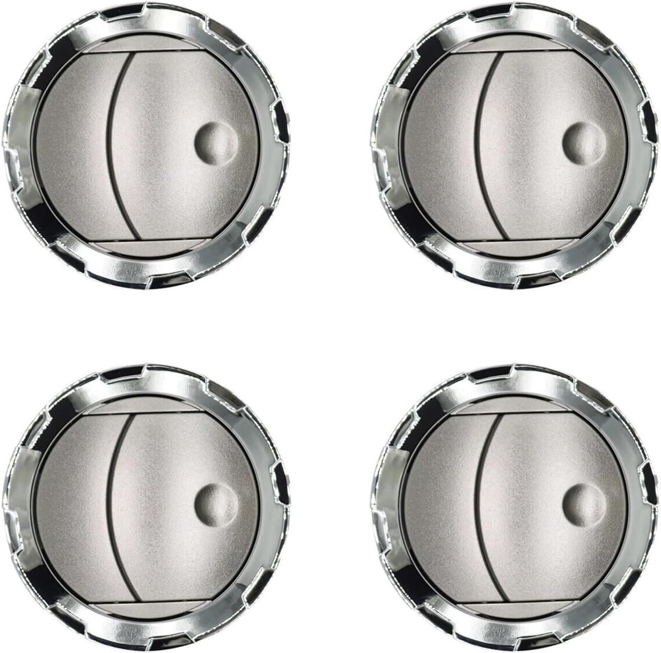 4pcs Car Air Conditioner Heater Outlet Air Duct Vent DC3Z19893BA Fit For Ford F-250 F-350 F-450 Super Duty 2013-2016 OEM Replacement Grille Nozzle, Heat-Resistant ABS