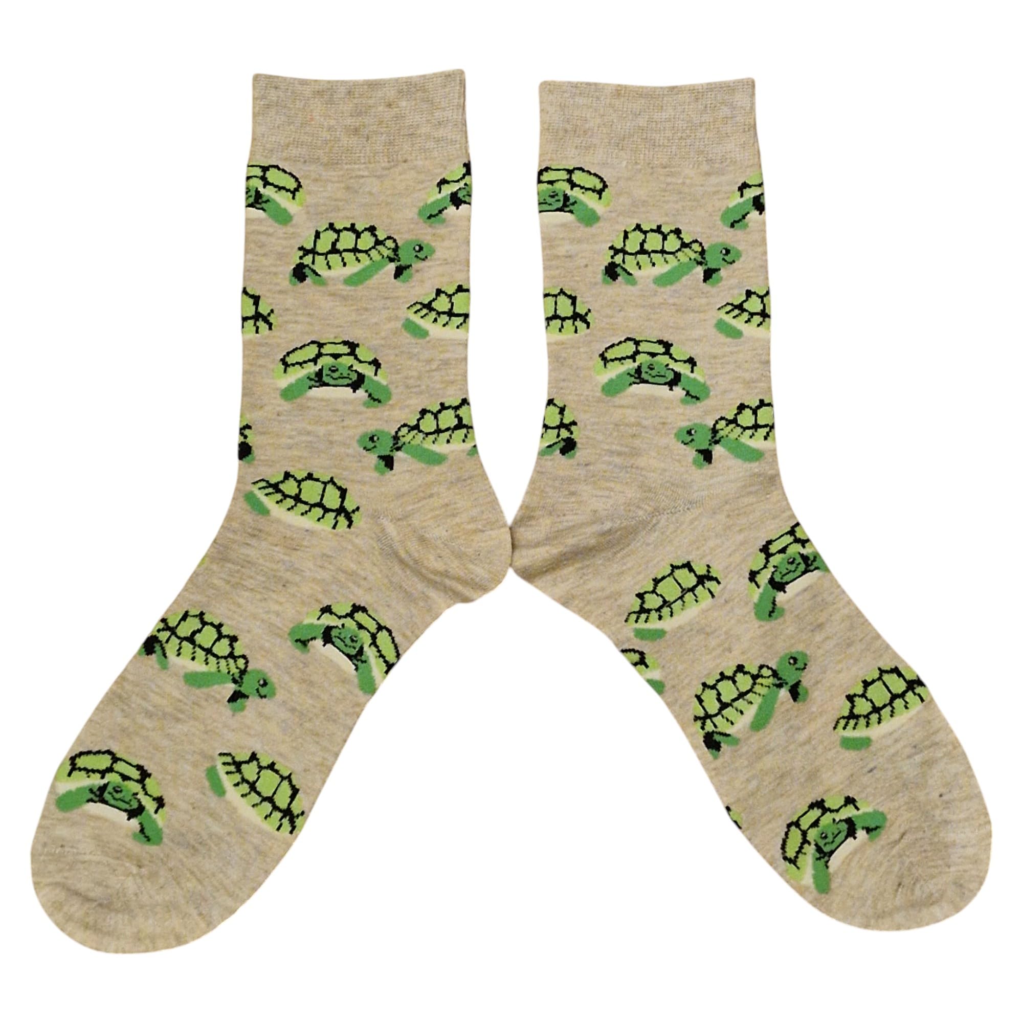 Sock Shack Men's Beige A Creep Of Pet Tortoise Turtle Socks 6-10 Uk /39-44 Eur/ 7-11 Us