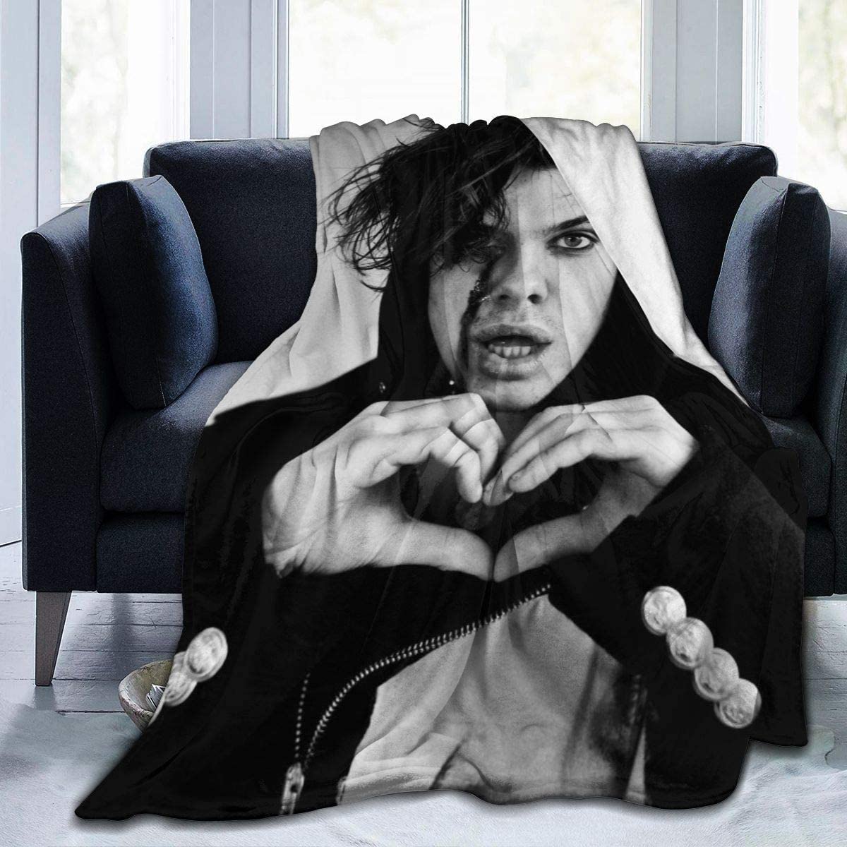 YINGD HOLIMION Blanket Bedding UltraSoft Micro Creative YungBlud Blanket for Bed Sofa Chair