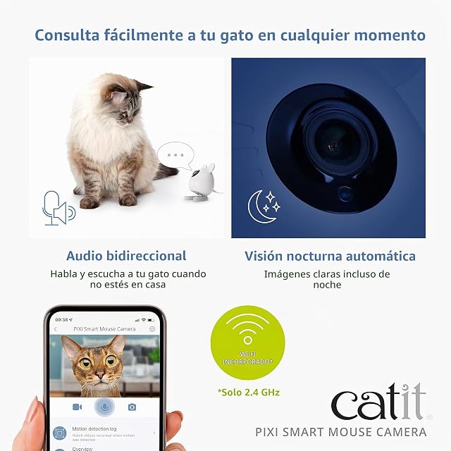 Foto 2 de 6 de Catit Cámara Ratón Inteligente para Gatos PIXI
