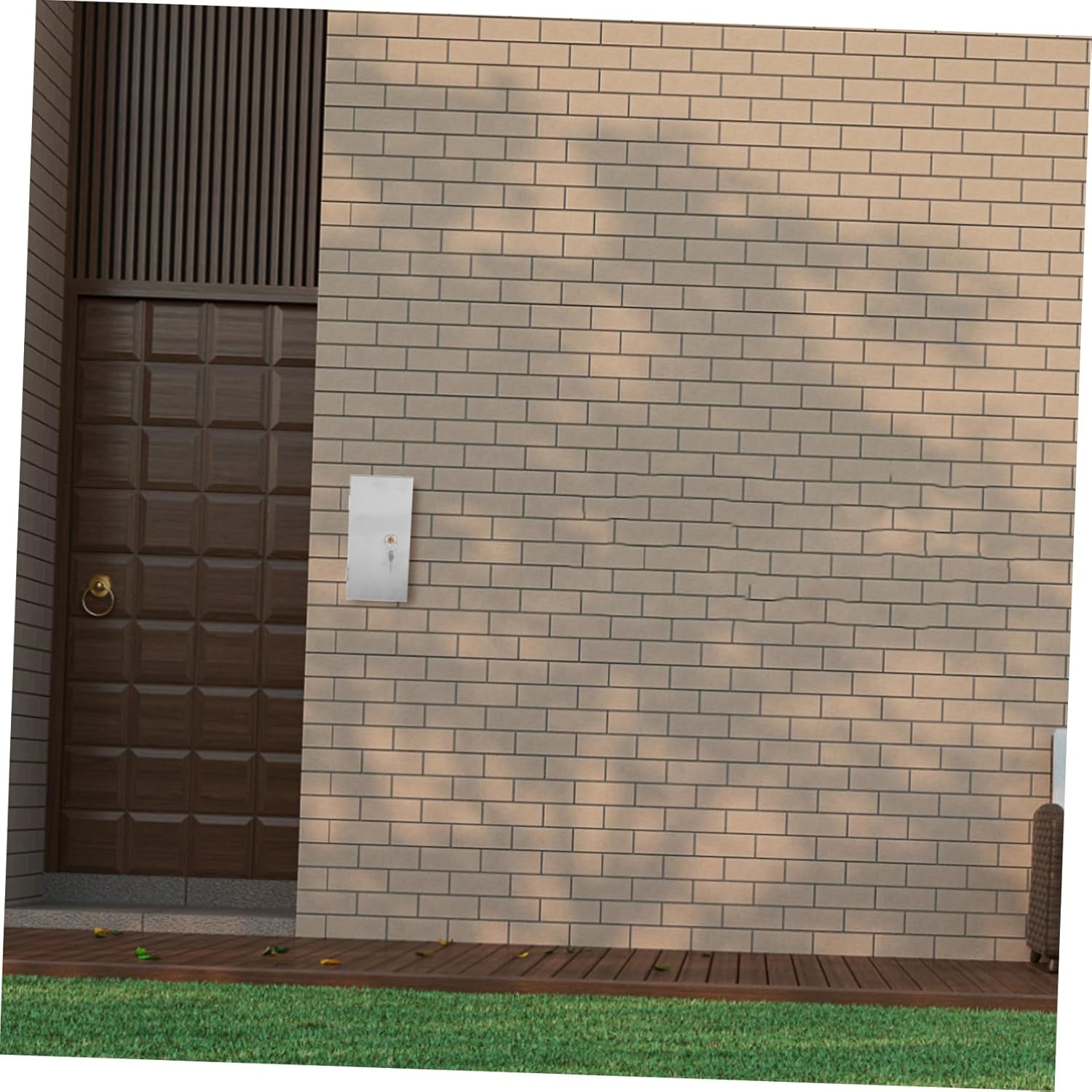 Outdoor Electrical Socket Box Weatherproof Outlet Lock Stainless Steel Dual Socket Cover