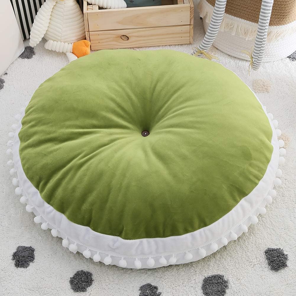 big round floor pillow