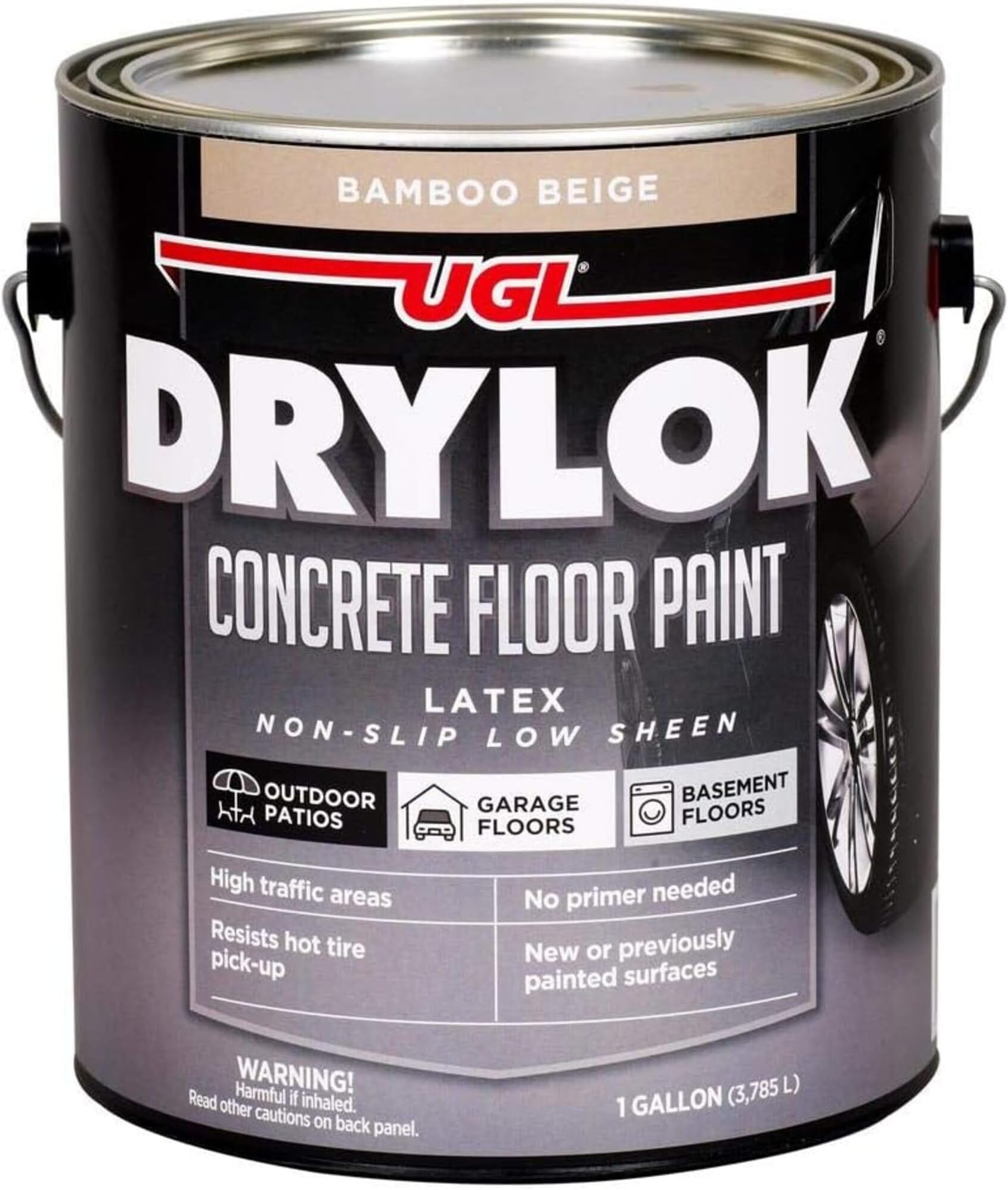 UGL 21613 1 Gallon Bamboo Beige Drylok® Latex Base Concrete Paint2