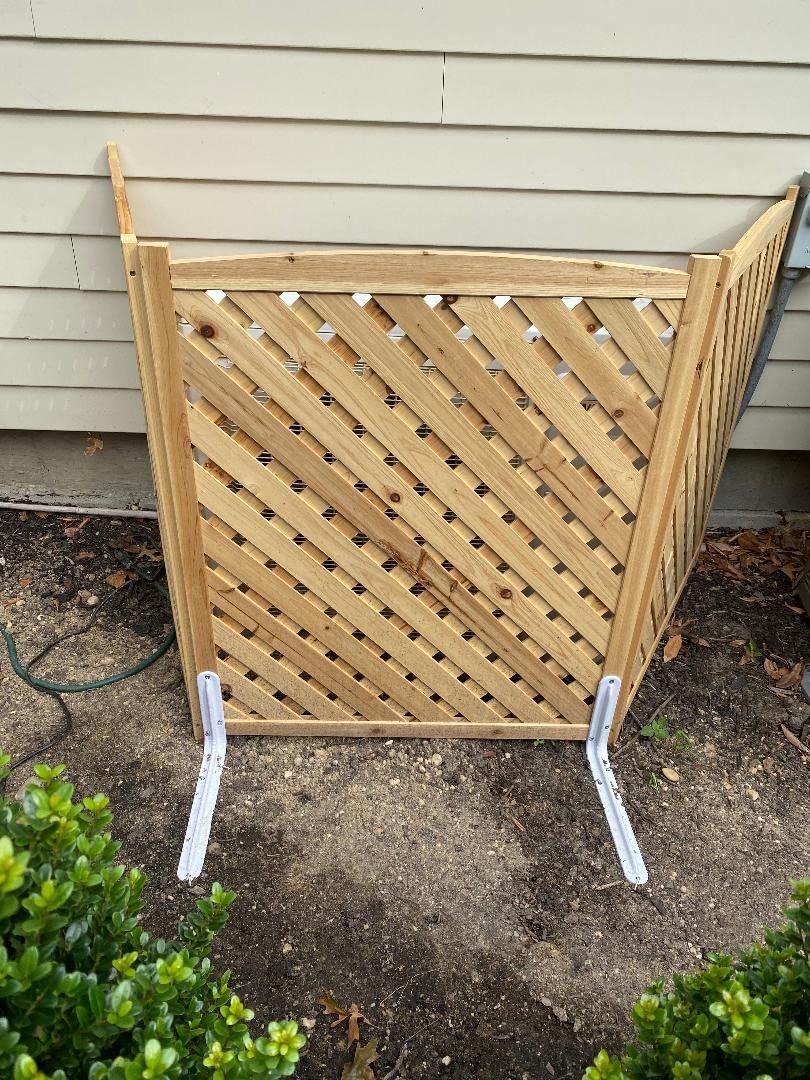 28/mo Finance CASTLECREEK Air Conditioner Fence Screen, AC Covers for Outside to Hide Air