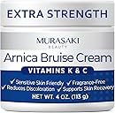 Arnica Bruise Cream Extra Strength: Fast Healing for Bruising and Swelling on Thin & Sensitive Skin - Enriched with Arnica Montana & Vitamins K, C & E - Daily Care for Teens, Adults & Seniors 4oz