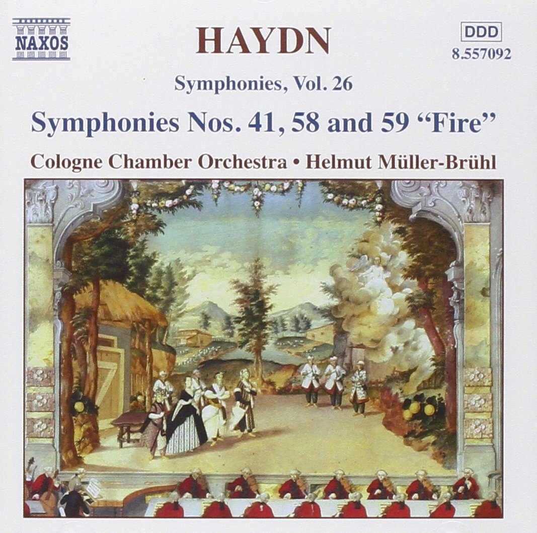 Symphonies Nos. 41, 58 And 59 (Muller-Bruhl, Cologne Co)