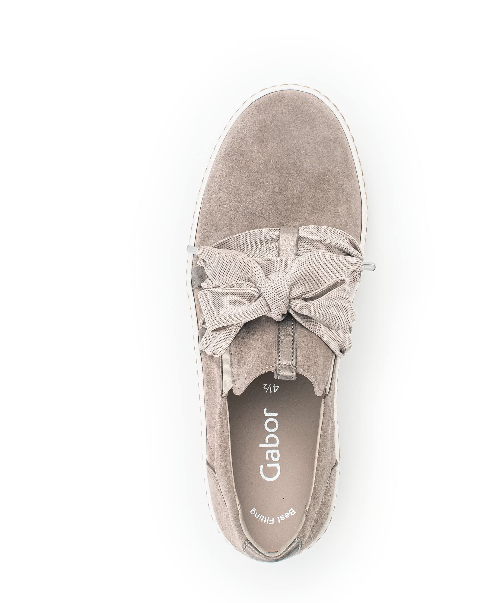 Gabor Damen Low-Top Sneaker, Frauen Oxfords,Wechselfussbett,Best