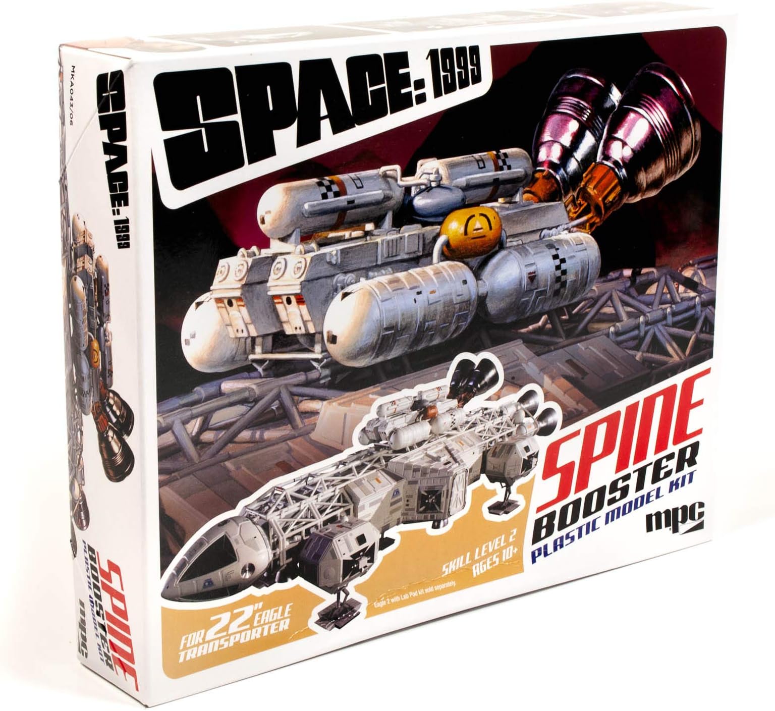 Polar Lights 1 48 Space 1999 22" Booster Pack Accessory Set, PLLMKA043, White