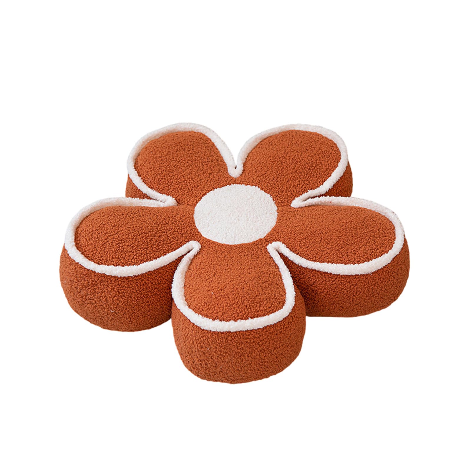 Xinsheinelry MultiPurpose Plush Flower Cushions Pillow Floor Cushions Enhances Comfort and Aesthetic Appeal in Any Space Plush Cloth Soft Seats Pad