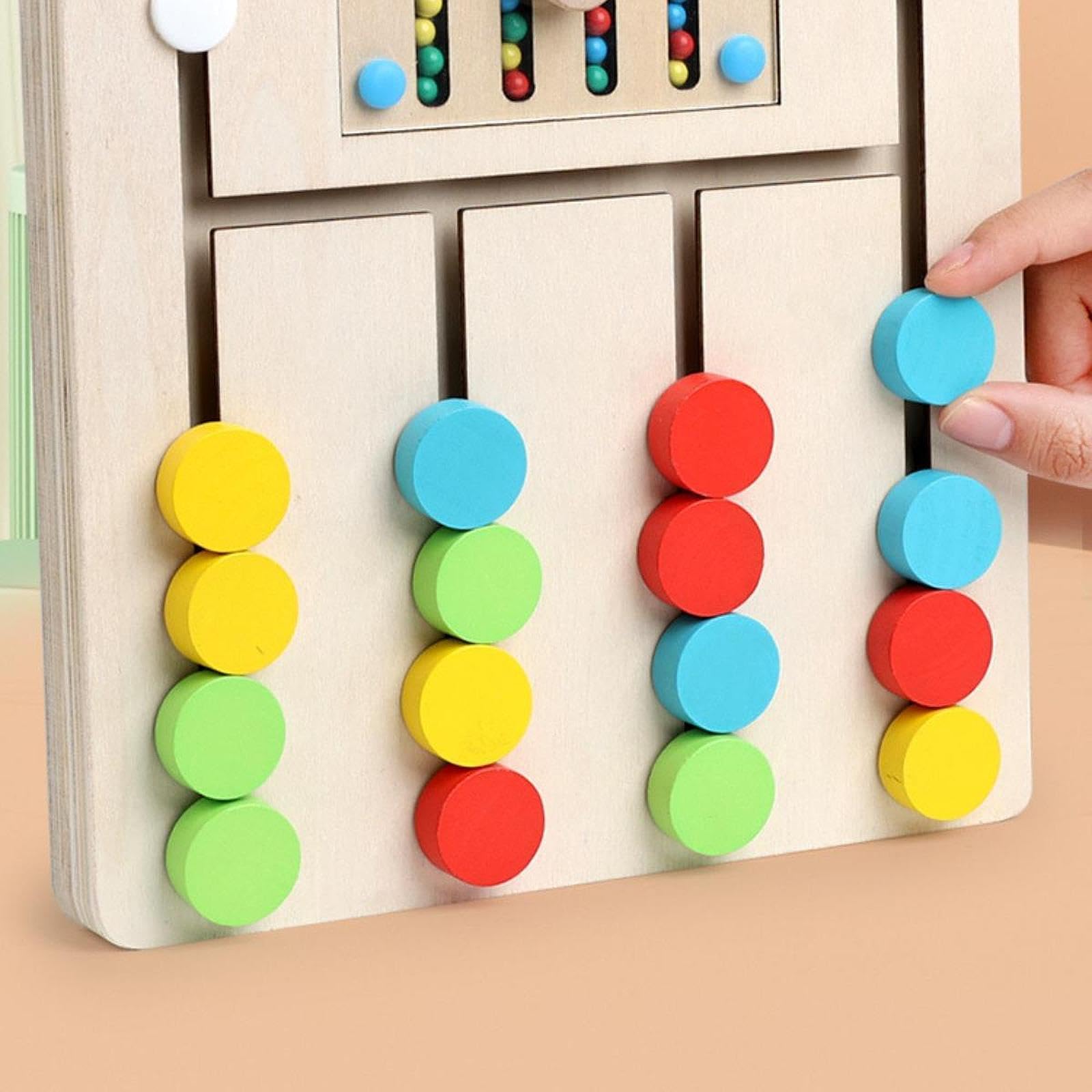 MERISHOPP Matching Memory Game for Kids Early Learning Toys for Gift Preschool Camping-image-9