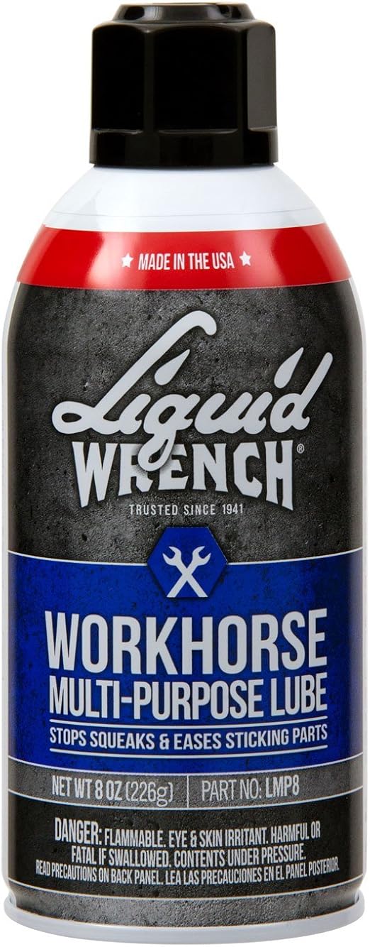 Liquid Wrench LMP8 Workhorse MultiPurpose Lubricant, 8 fl
