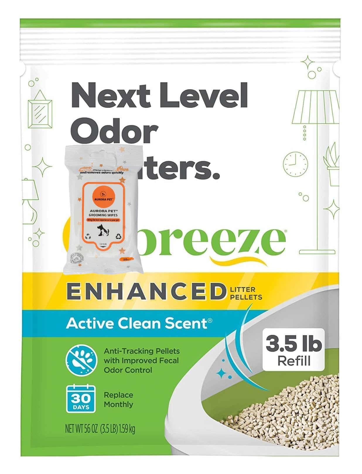 Aurora Pet Breeze Enhanced Pellets