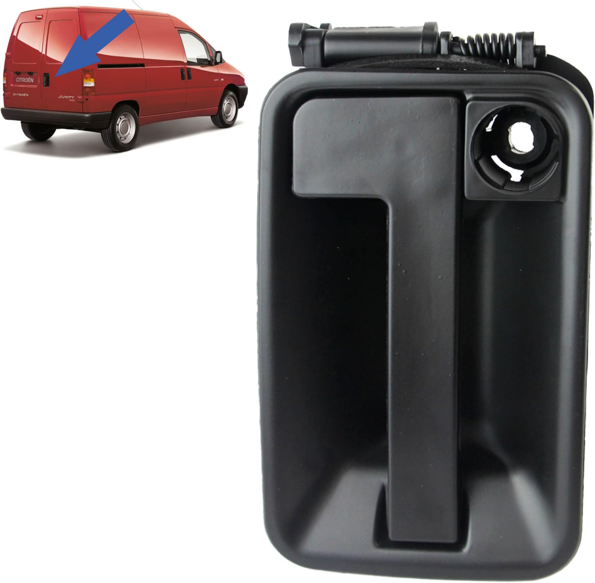 Poignée De Porte Latéral Droite Pour Jumpy, Scudo, Expert - Foto 9