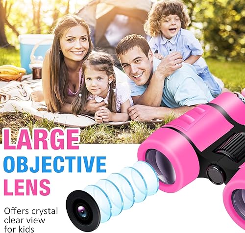 Miniatura 4 de Binoculares de unicornio para niños, juguetes de regalos para niños de 3, 4, 5, 6, 7, 8, 9, 10 años de edad, binoculares para niños y niñas en