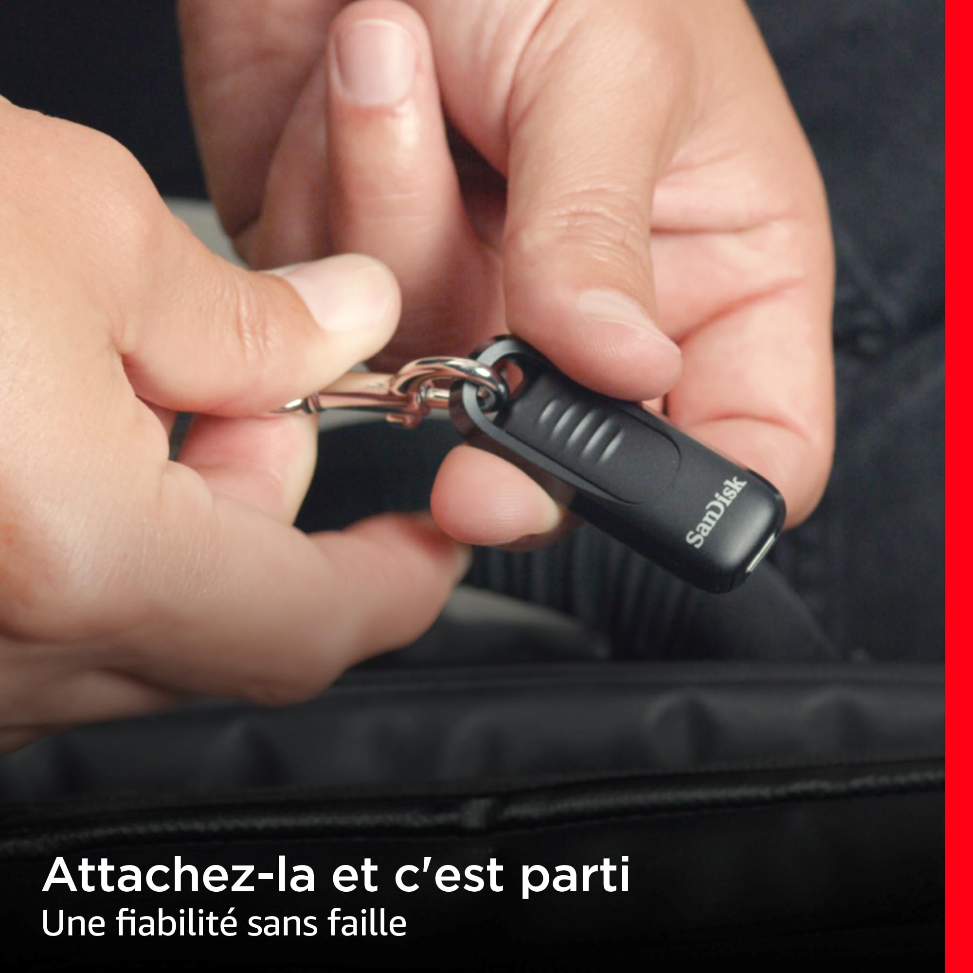SanDisk Ultra Slider Clé USB 512 Go USB 3.2 Gen 1 Type-C Noir