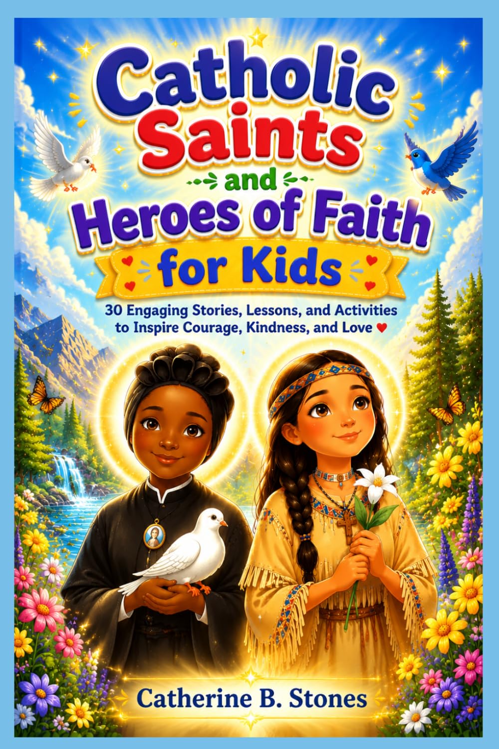 Catholic Saints and Heroes of Faith for Kids: 30 Engaging Stories, Lessons, and Activities to Inspire Courage, Kindness, and Love