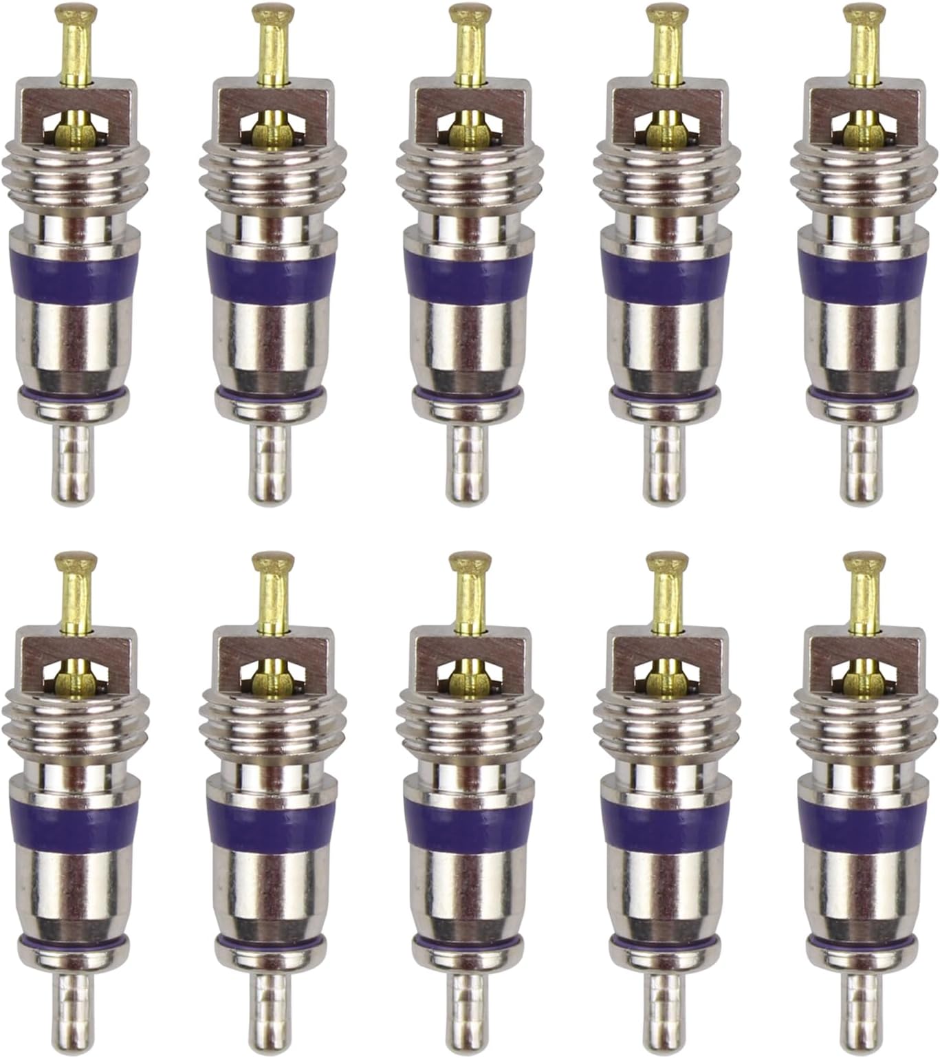 Valve Core Car Air Conditioning M8 Valve Cores for Karoq for Octavia 5E Fabia Superb 3T Rapid Citigo Kamiq Roomster Yeti Altea XL Exeo ST Ibiza 6J Leon 5F 1P Mii Tarraco Toledo Amarok Arteon Beetle 5C