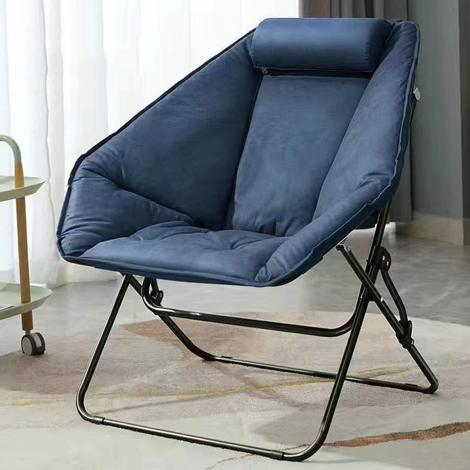 Amazon｜折りたたみ椅子 室内 デッキチェア 軽量で場所を取らない