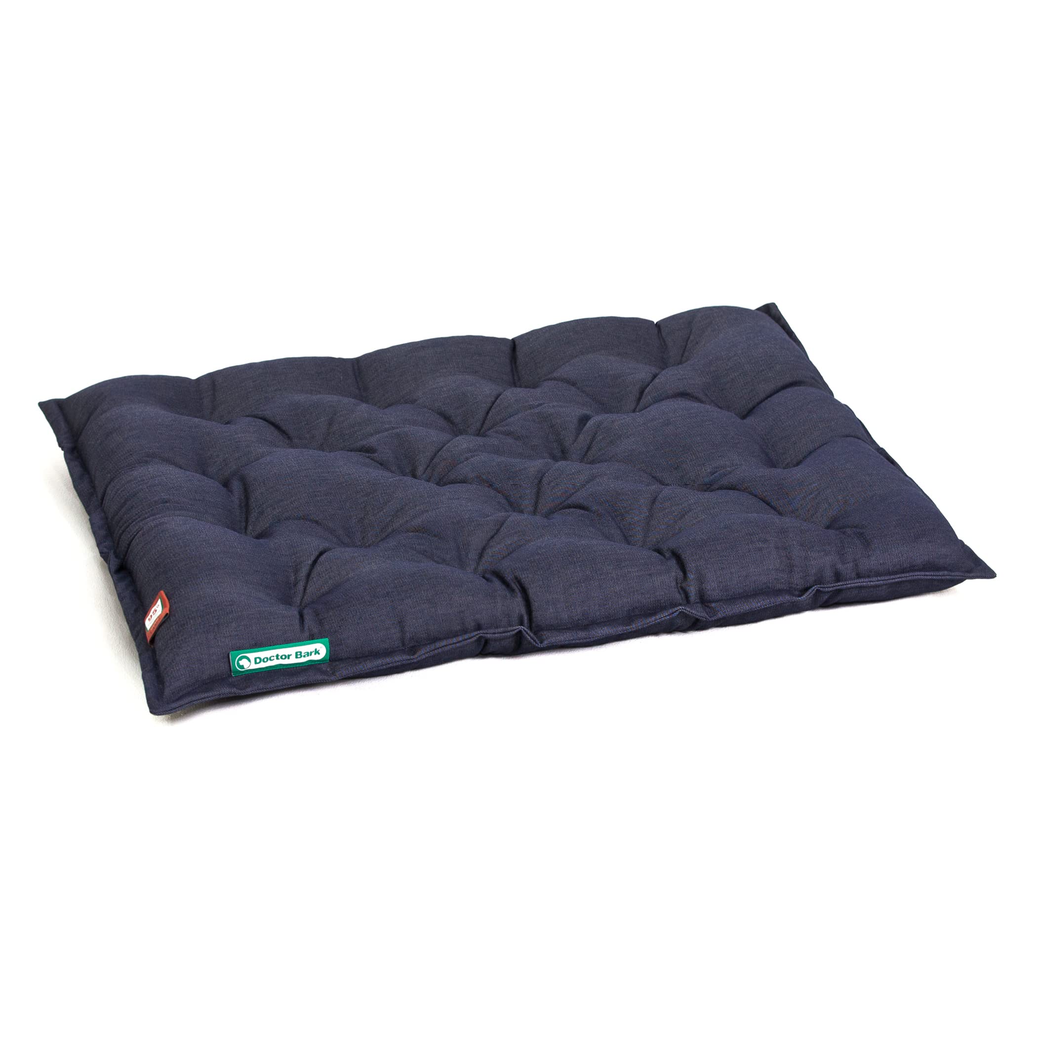 Doctor Bark Hundekissen Urban - orthopädisches Hundebett für große Hunde - waschbar bis 95°C - robuste Indoor/Outdoor Hundematratze - Made in Germany (XXL - 100x80 cm, Königsblau)