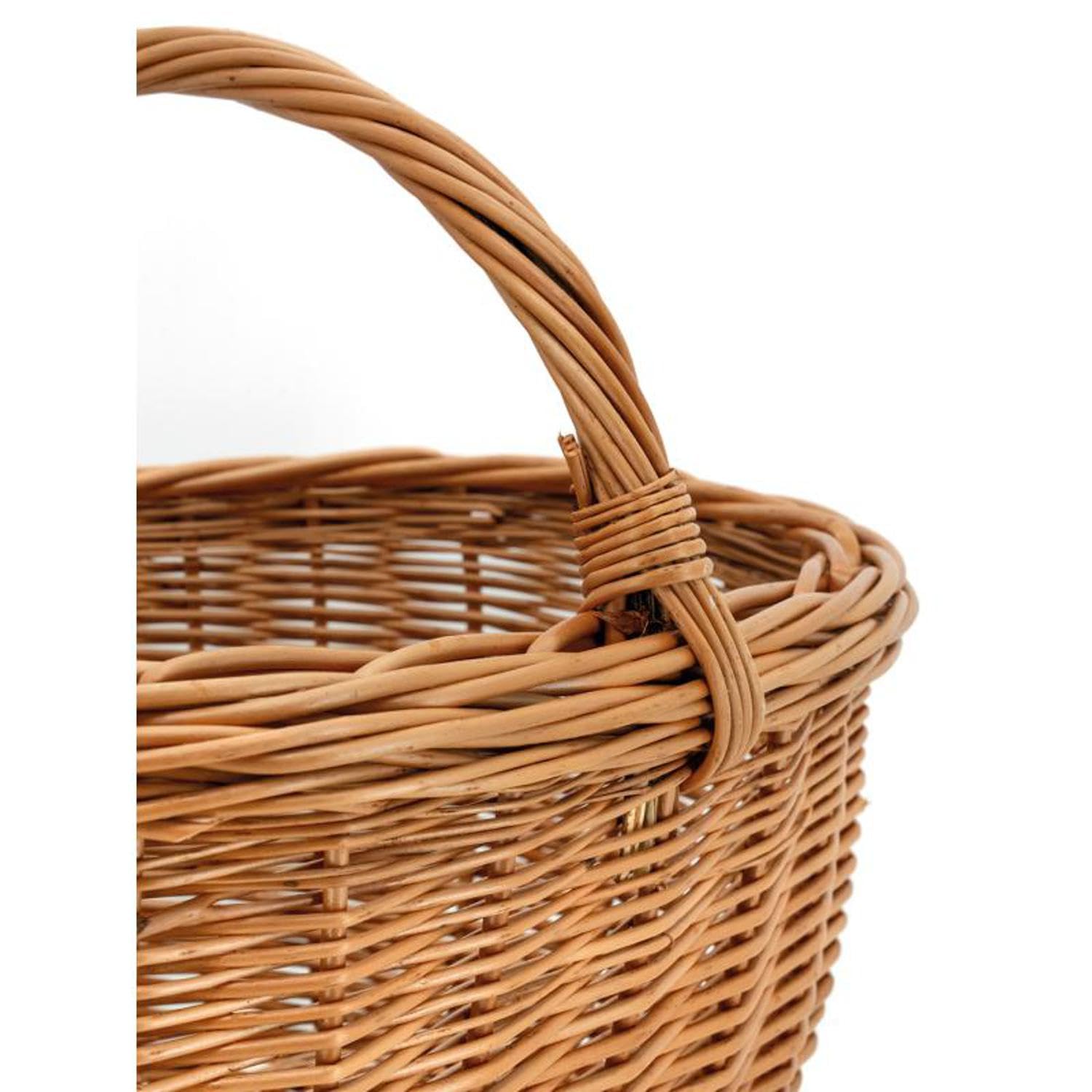 AUBRY GASPARD Panier Osier Buff
