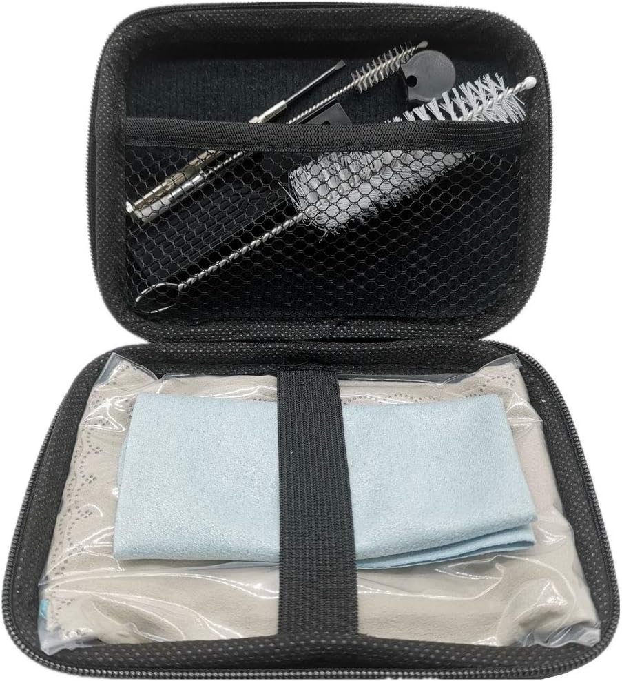 ZBY Clarinet Cleaning Kit, Saxophone Cleaning Kit with Case Maintenance and Care Kit for Bass Alto Tenor Flute Sax and Other Woodwind Instruments : Musical Instruments