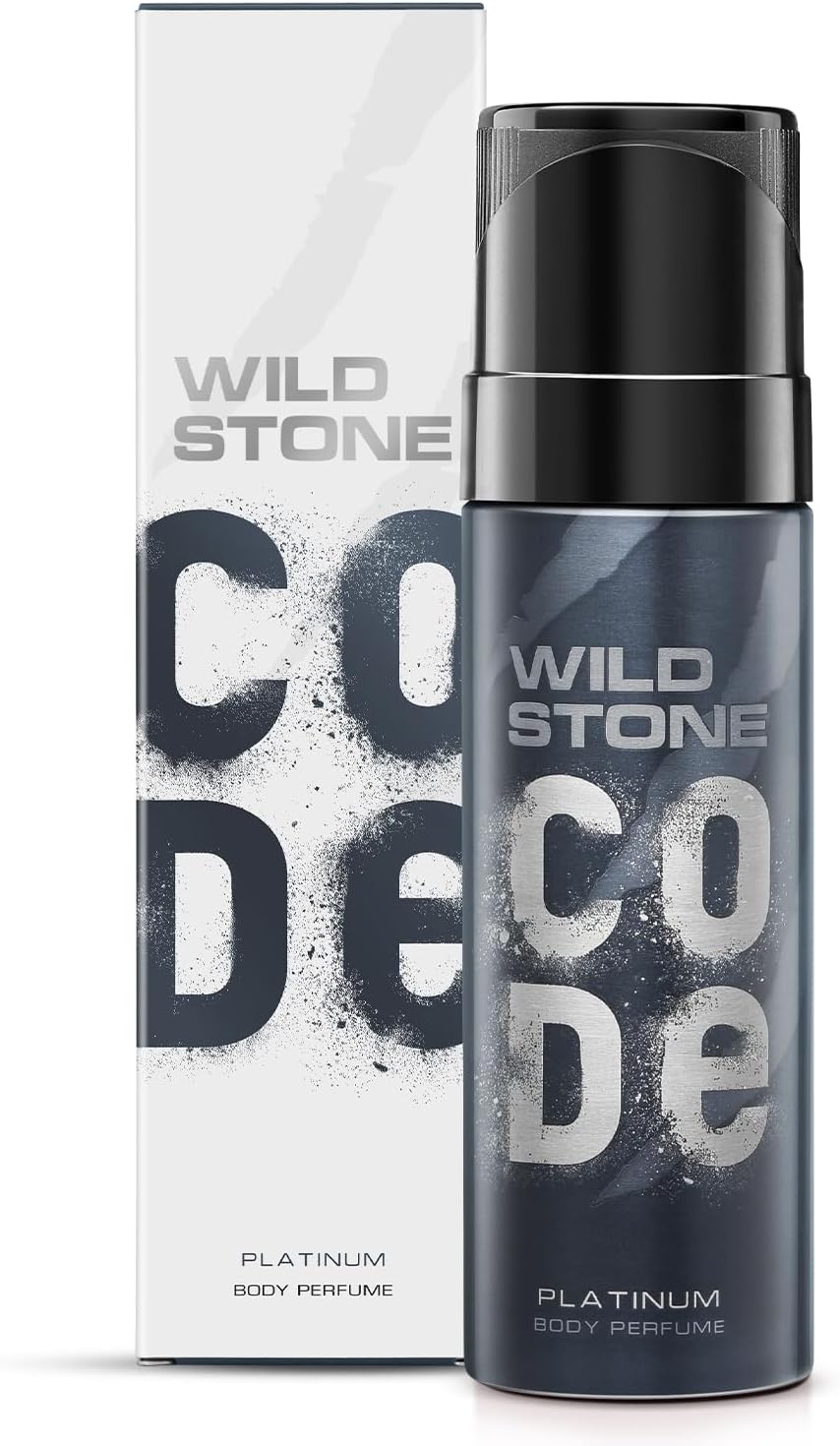 Wild Stone Code Platinum Body Perfume, 120ml