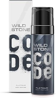 Wild Stone CODE Platinum Body Perfume for Men, 150ml | No Gas Deodorant | Long Lasting Body Spray