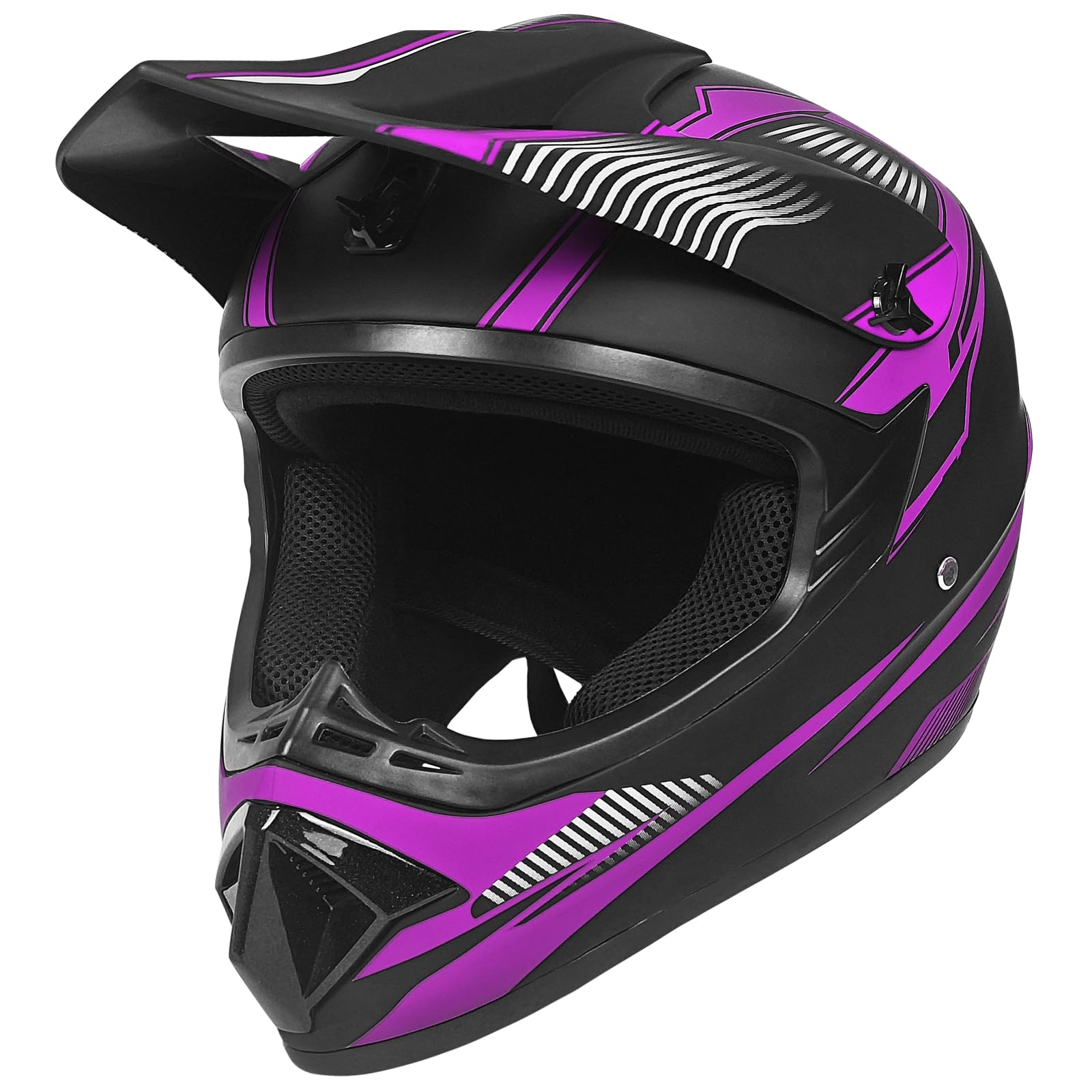Młodzieżowy kask motocyklowy, dziecięcy kask do jazdy konnej, dla chłopców i dziewcząt, kask narciarski, ATV, certyfikat DOT/ECE, nadaje się na wszystkie pory roku, 5 m
