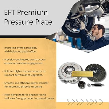 Eft プレミアム クラッチキット 2007-2011 ジープ ラングラー X スポーツ ルビコン アンリミテッド 3.8l