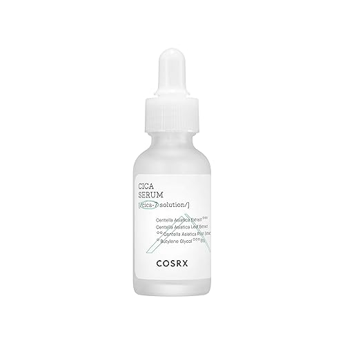 COSRX Pure Fit Cica Serum 1 fl.oz/1.0 fl oz, extracto de centella asiática, calmante, calmante, protegiendo, sin pruebas en animales, cuidado