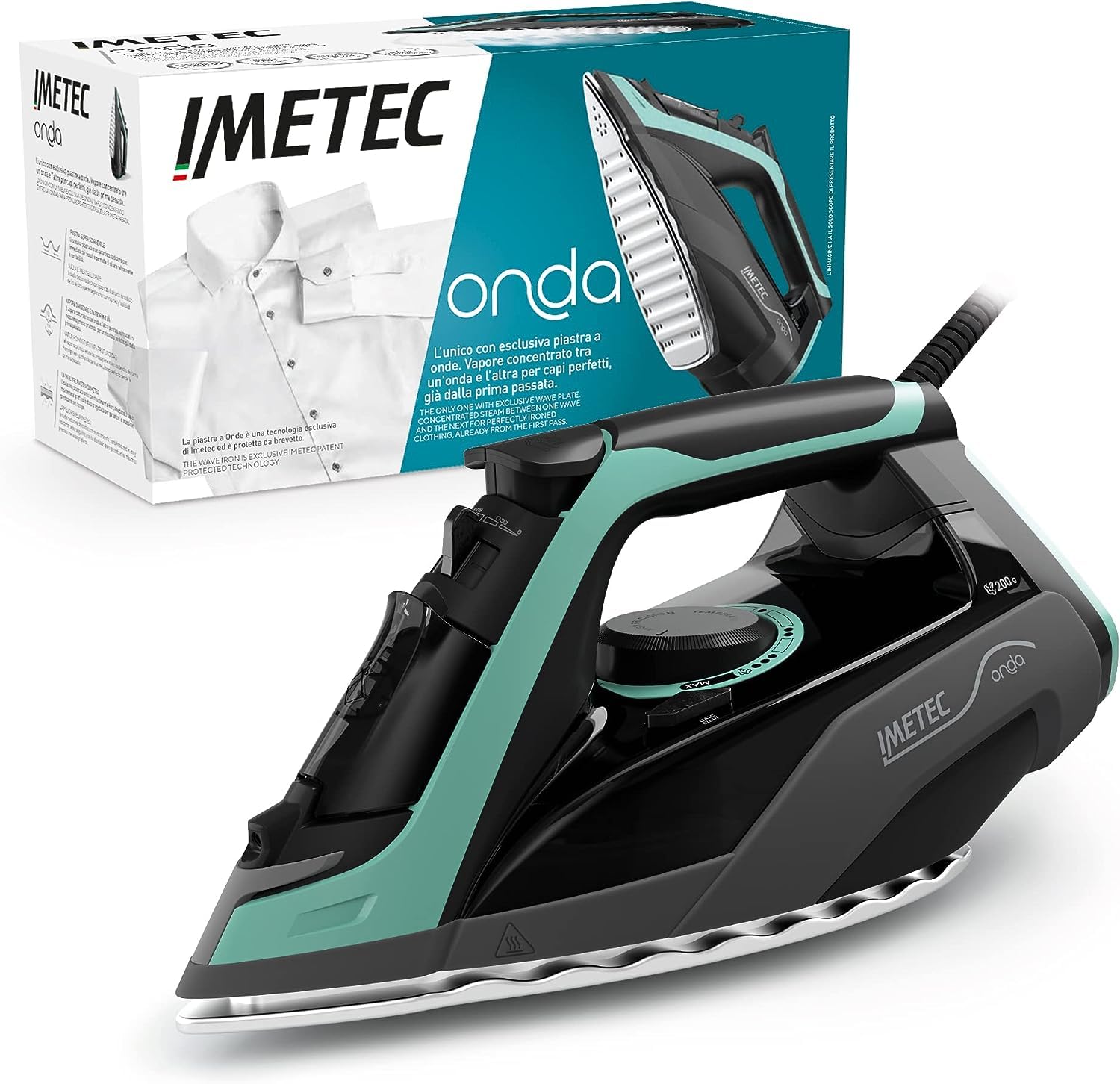 Défroisser facilement le linge froissé grâce au fer vapeur Imetec