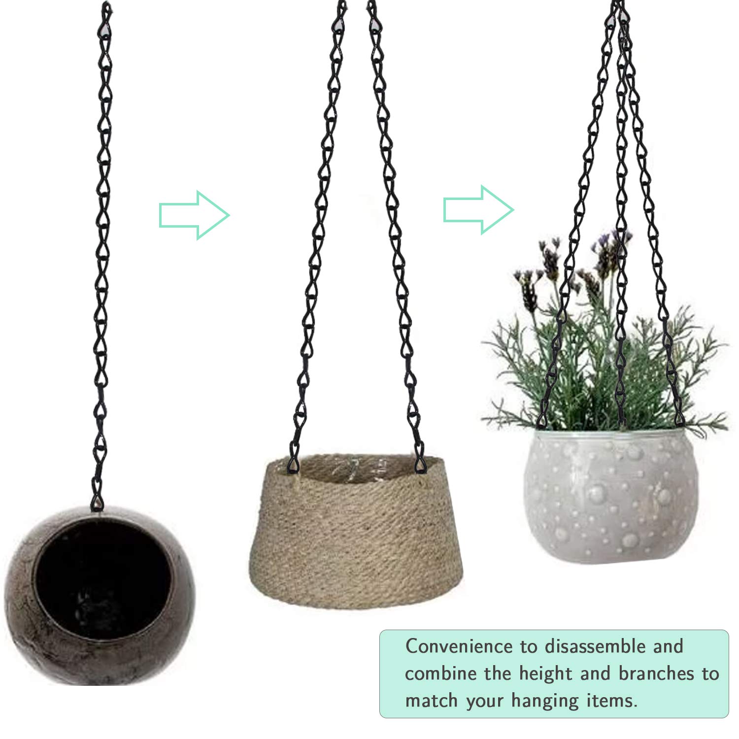 Amazon.com: KABB Hanging Chain Set, 197 Inch Hanging Basket