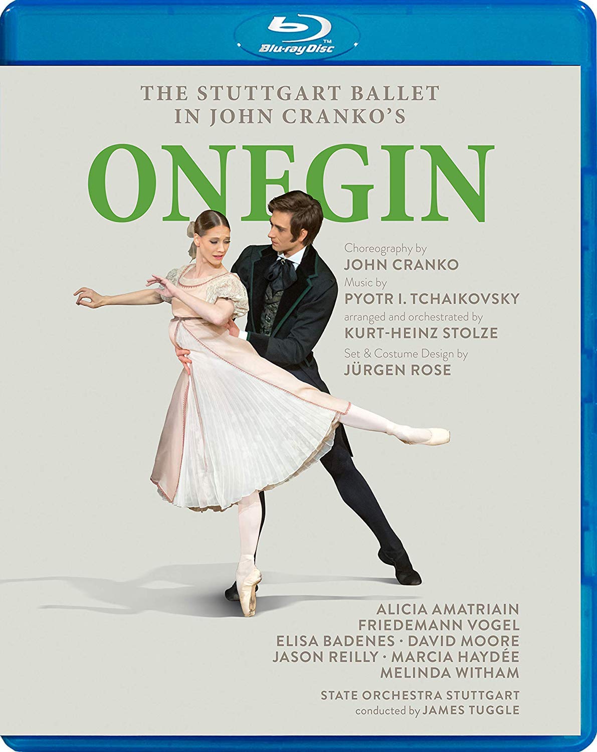 Pyotr Ilyich Tchaikovsky: John Cranko's Onegin [Blu-ray] [Region Free]